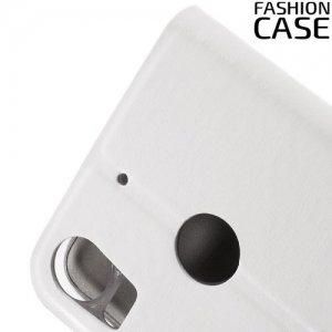 Fasion Case чехол книжка флип кейс для HTC Desire 10 pro - Белый
