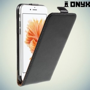Флип чехол книжка для iPhone 6S / 6 - Черный