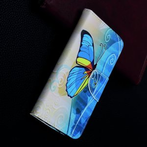 Флип чехол книжка для Samsung Galaxy A20s с рисунком бабочка