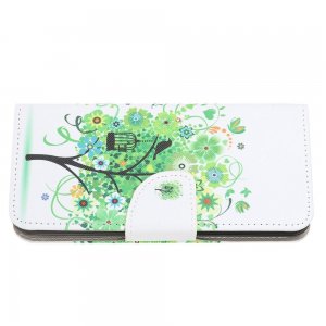 Флип чехол книжка для Samsung Galaxy S20 Ultra с рисунком зеленое дерево