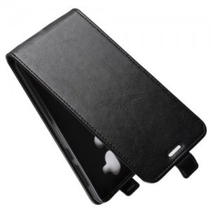 Флип чехол книжка вертикальная для Asus Zenfone 5 Lite ZC600KL - Черный