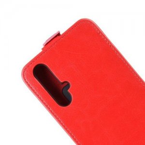 Флип чехол книжка вертикальная для Huawei Honor 20 - Красный