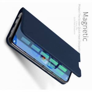 Флип чехол книжка вертикальная для Huawei Mate 30 Lite - Синий