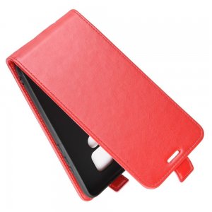 Флип чехол книжка вертикальная для Huawei Mate 30 Lite - Красный
