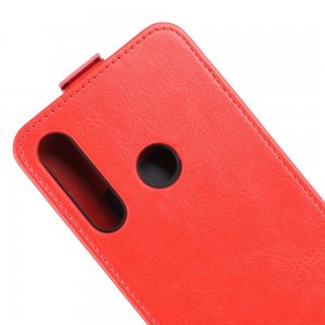 Флип чехол книжка вертикальная для Huawei Y6p - Красный