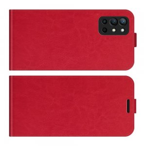 Флип чехол книжка вертикальная для OnePlus 9R - Красный