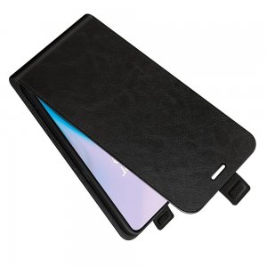 Флип чехол книжка вертикальная для OnePlus Nord 2 5G - Черный