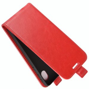 Флип чехол книжка вертикальная для Samsung Galaxy A01 Core - Красный