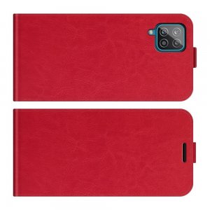 Флип чехол книжка вертикальная для Samsung Galaxy A22 - Красный
