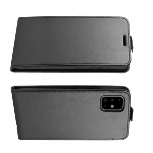 Флип чехол книжка вертикальная для Samsung Galaxy A71 - Черный