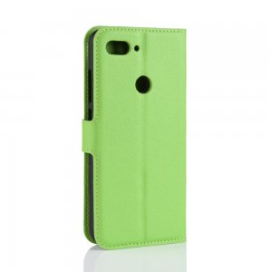 Флип чехол книжка вертикальная для Xiaomi Mi 8 Lite - Зеленый