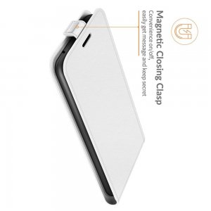 Флип чехол книжка вертикальная для Xiaomi Redmi 10 - Белый