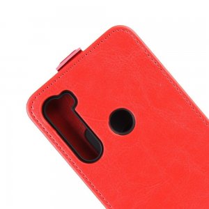 Флип чехол книжка вертикальная для Xiaomi Redmi Note 8T - Красный
