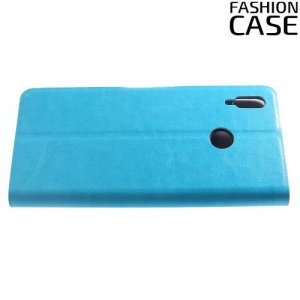 Flip Wallet чехол книжка для Huawei Honor 8X - Голубой