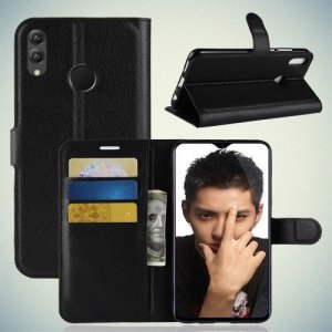 Flip Wallet чехол книжка для Huawei Honor 8X - Черный