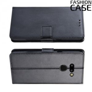 Flip Wallet чехол книжка для LG G8 ThinQ - Черный