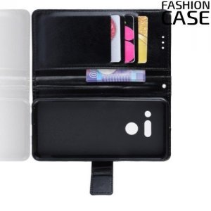 Flip Wallet чехол книжка для LG G8 ThinQ - Черный