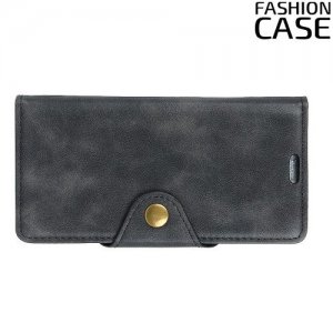 Flip Wallet чехол книжка для LG Q7 / Q7+ / Q7α - Черный