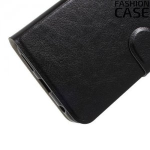 Flip Wallet чехол книжка для Motorola Moto G7 - Черный