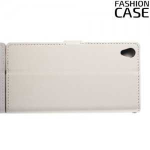 Flip Wallet чехол книжка для Sony Xperia Z3 - Белый