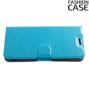 Flip Wallet чехол книжка для Xiaomi Redmi 6 Pro / Mi A2 Lite - Голубой