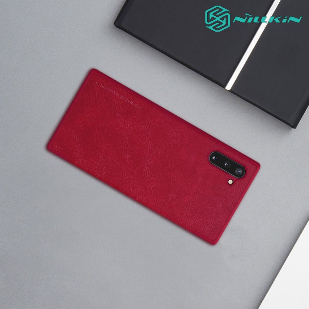 NILLKIN Qin чехол флип кейс для Samsung Galaxy Note 10 - Красный цвет