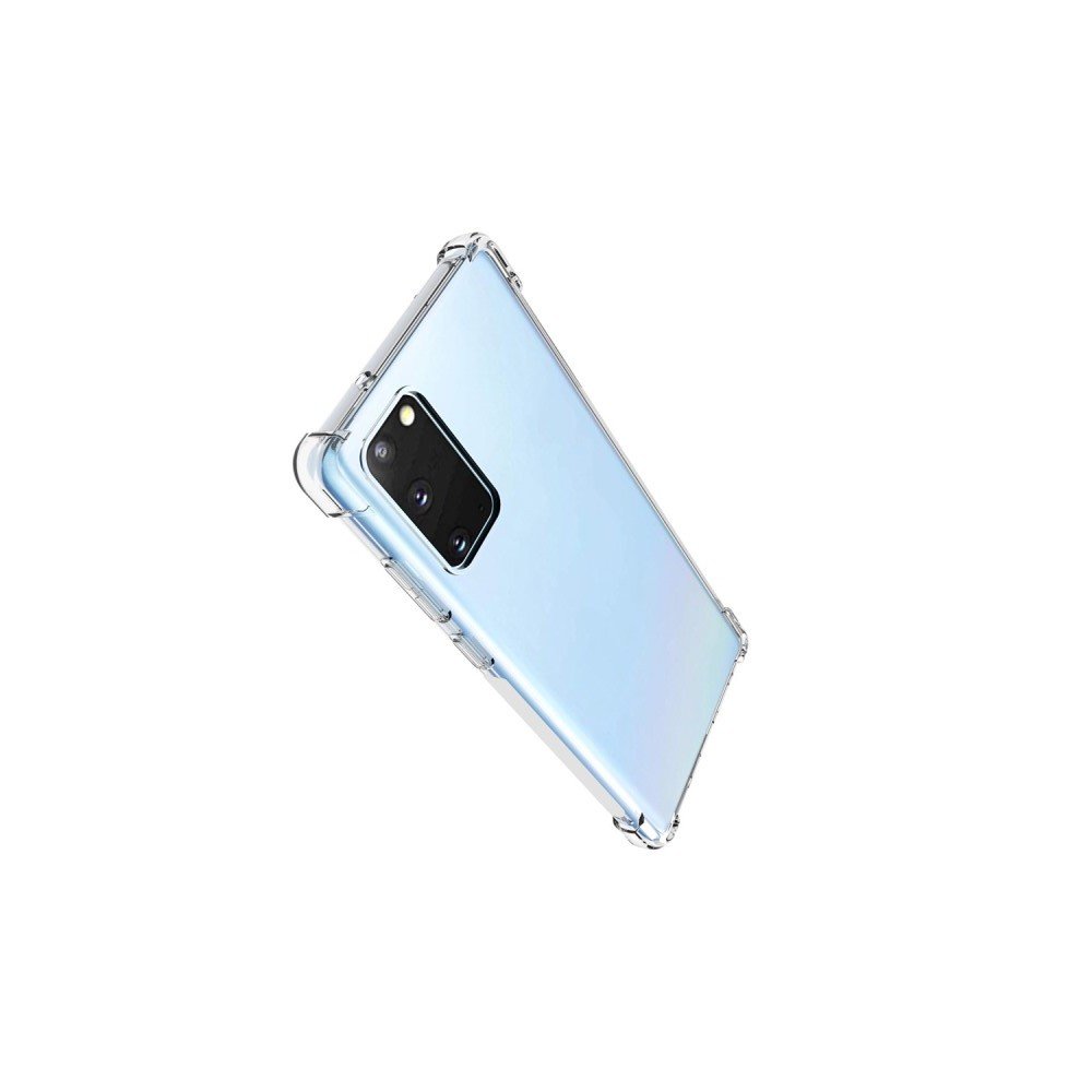 AirBags Case противоударный силиконовый чехол с усиленной защитой для Samsung Galaxy Note 20 Прозрачный