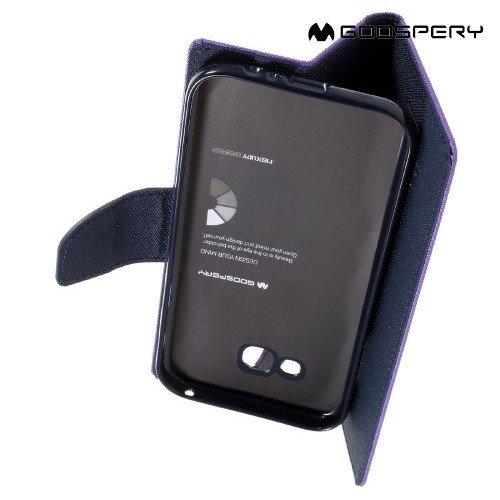 Чехол книжка для Samsung Galaxy A7 2017 SM-A720F Mercury Goospery - Фиолетовый