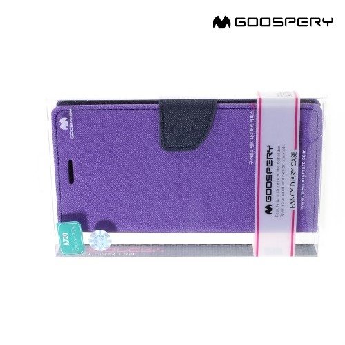 Чехол книжка для Samsung Galaxy A7 2017 SM-A720F Mercury Goospery - Фиолетовый