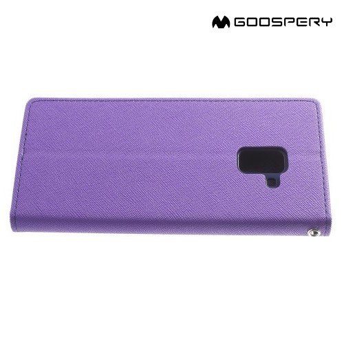 Чехол книжка для Samsung Galaxy A8 2018 Mercury Goospery - Фиолетовый