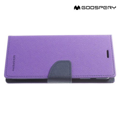 Чехол книжка для Samsung Galaxy A8 Plus 2018 Mercury Goospery - Фиолетовый