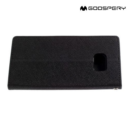 Чехол книжка для Samsung Galaxy S7 Edge Mercury Goospery - Черный