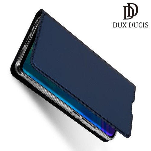Dux Ducis чехол книжка для Huawei Honor 20 Lite с магнитом и отделением для карты - Синий
