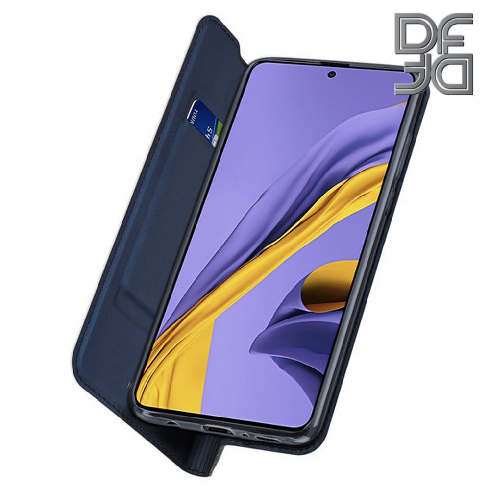 Dux Ducis чехол книжка для Samsung Galaxy A51 с магнитом и отделением для  карты - Синий | купить в интернет-магазине Принтофон в Москве и СПб