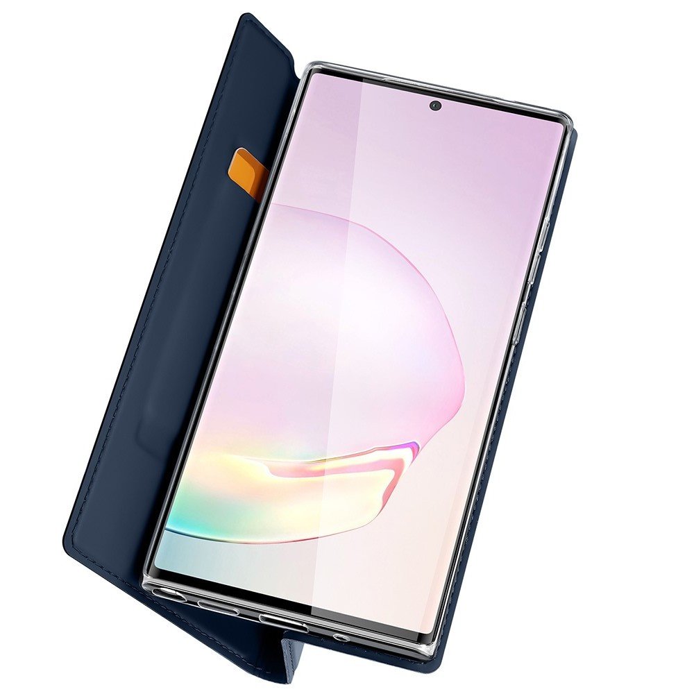 Dux Ducis чехол книжка для Samsung Galaxy Note 20 Ultra с магнитом и отделением для карты - Синий