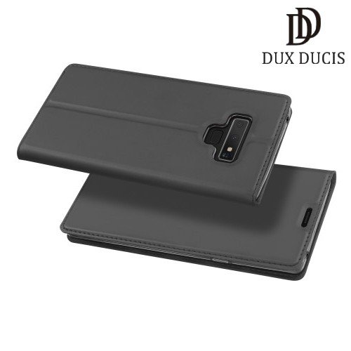 Dux Ducis чехол книжка для Samsung Galaxy Note 9 с отделением для карты - Серый