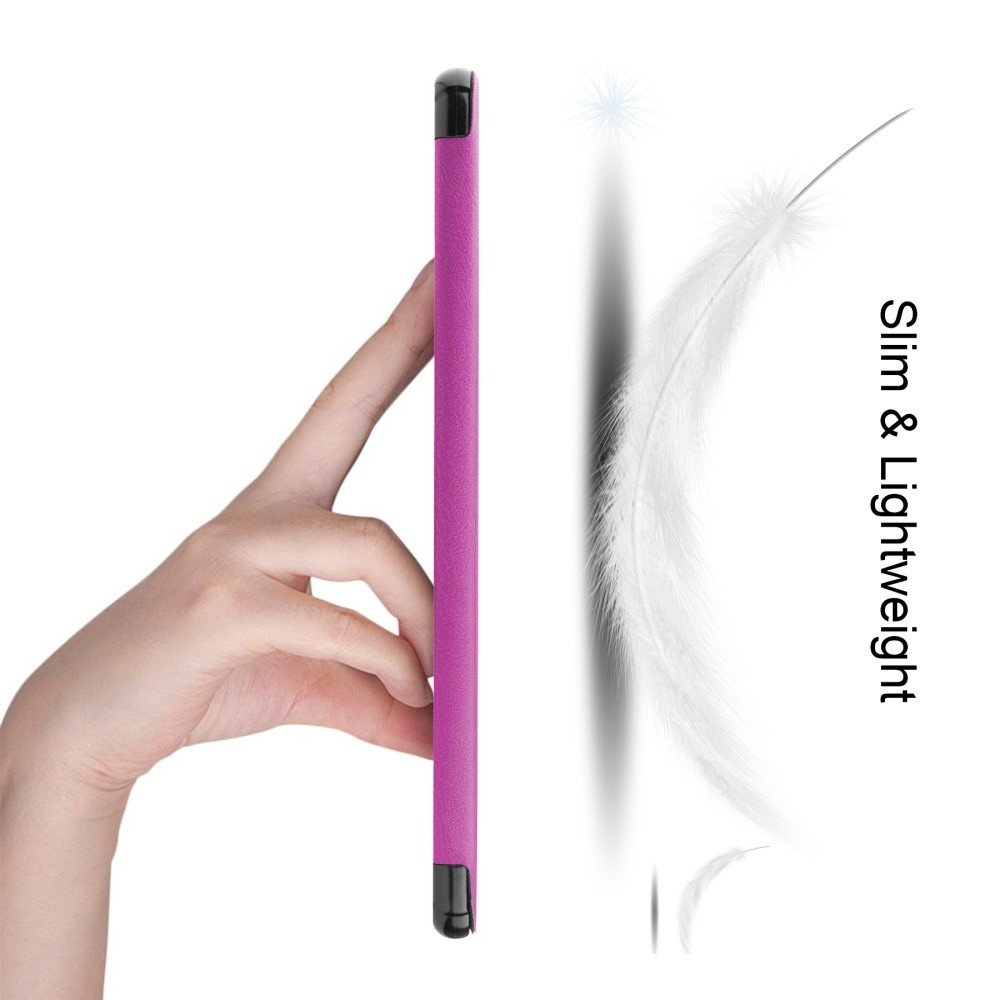 Двухсторонний чехол книжка для Huawei MatePad 11 (2021) с подставкой - Фиолетовый