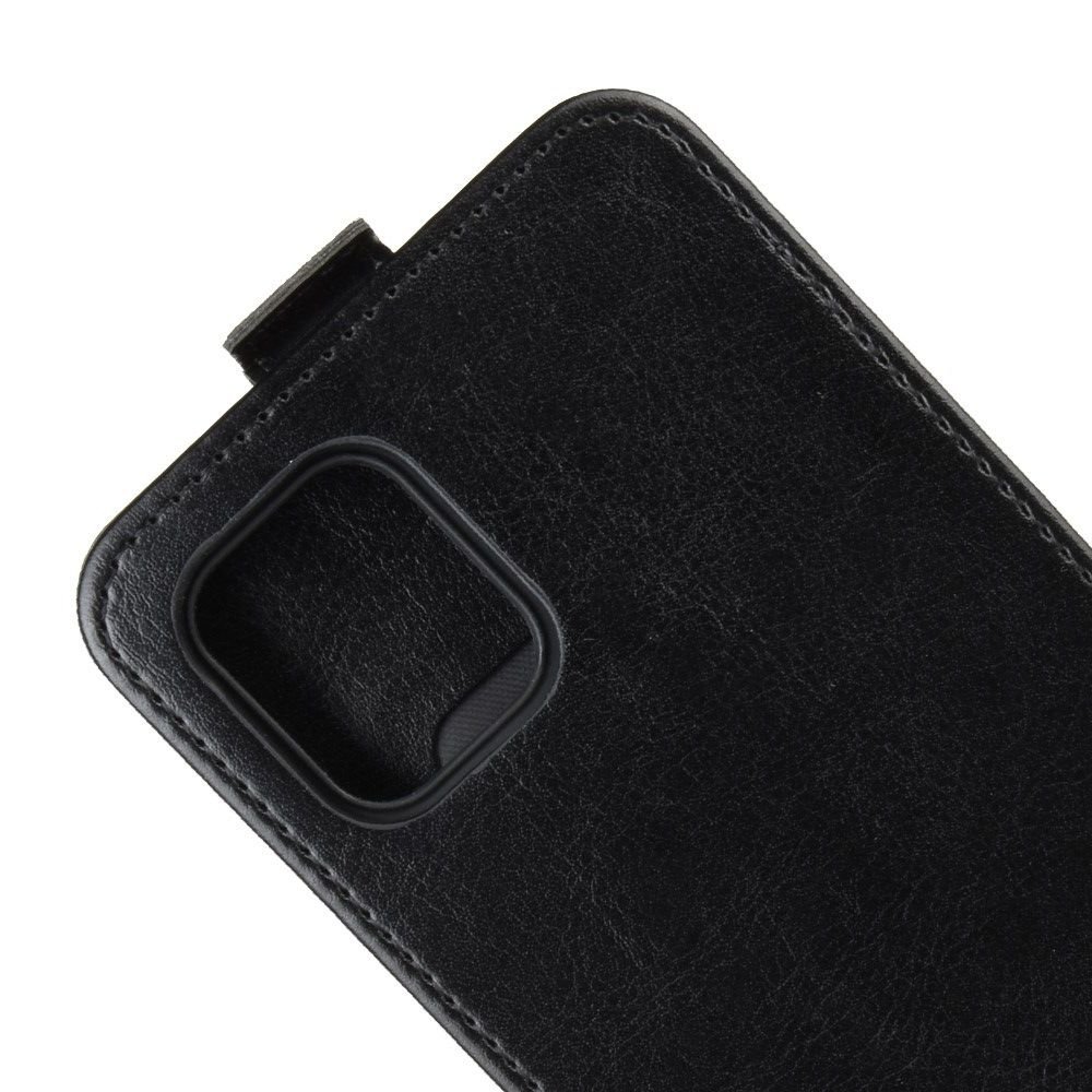 Флип чехол книжка вертикальная для Samsung Galaxy Note 10 Lite - Черный
