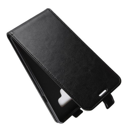 Флип чехол книжка вертикальная для Samsung Galaxy Note 9 - Черный