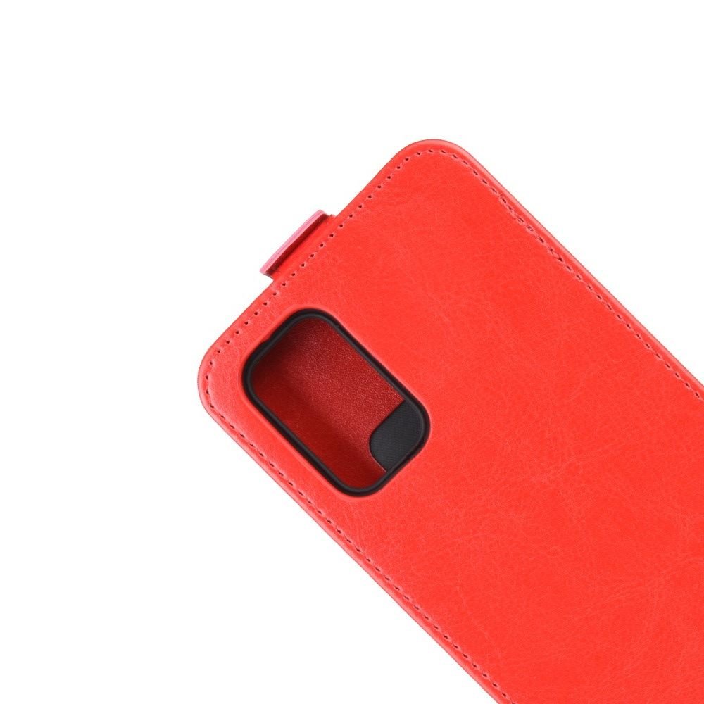 Флип чехол книжка вертикальная для Samsung Galaxy S20 - Красный