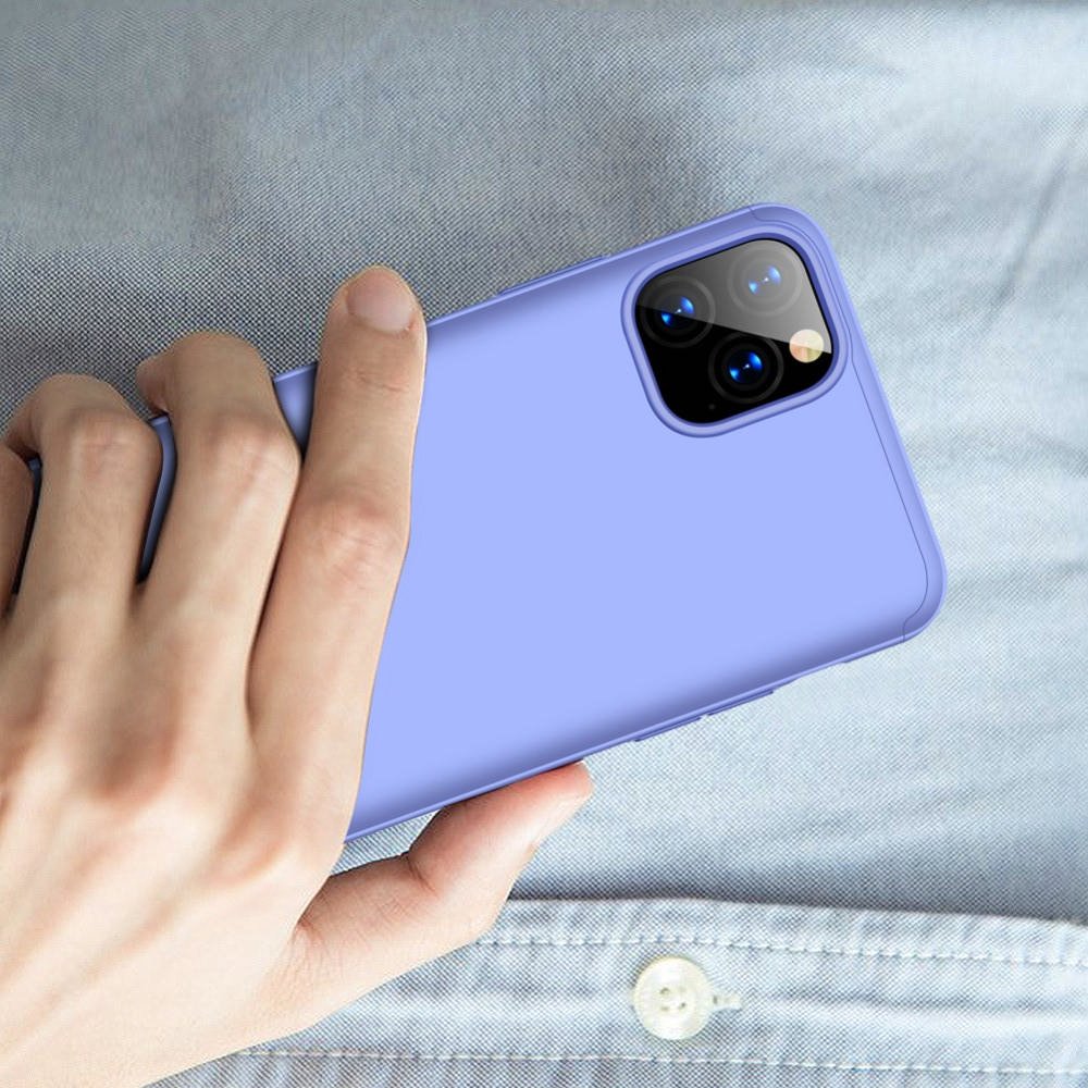 GKK 360 Пластиковый чехол с защитой дисплея для iPhone 11 Pro Фиолетовый