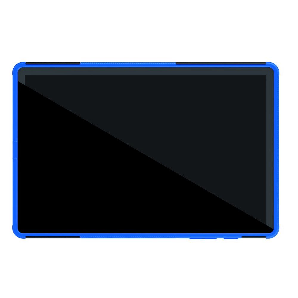 Hybrid Armor Ударопрочный чехол для Samsung Galaxy Tab S6 SM-T865 SM-T860 с подставкой - Синий
