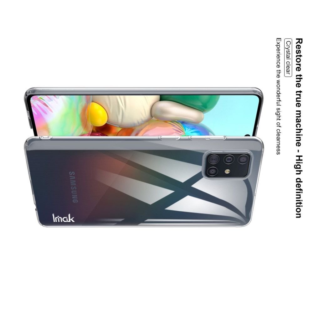IMAK Crystal Прозрачный пластиковый кейс накладка для Samsung Galaxy A51