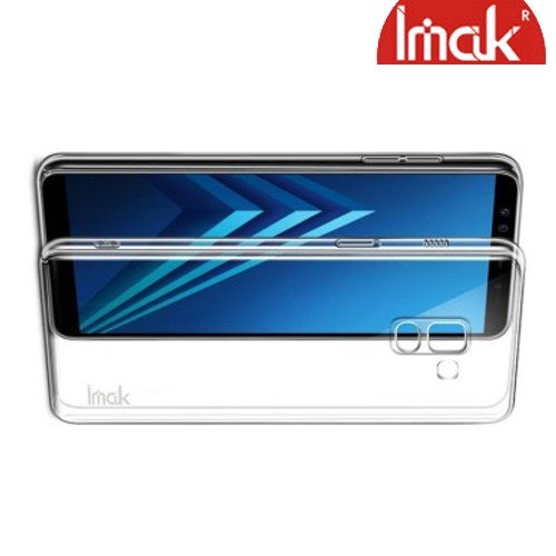 IMAK Crystal Прозрачный пластиковый кейс накладка для Samsung Galaxy A8 Plus 2018