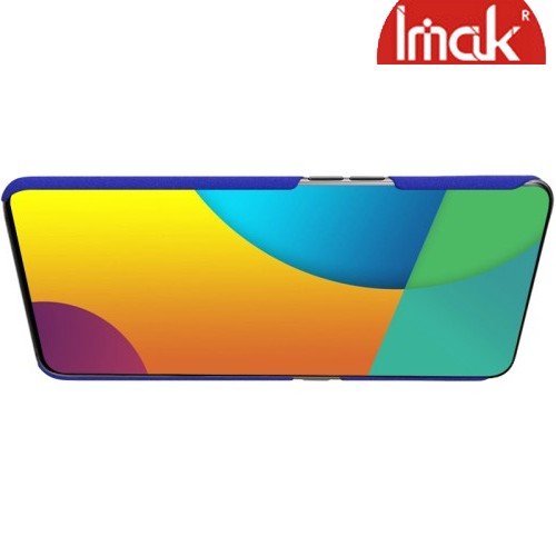 Imak Матовая пластиковая Кейс накладка для Samsung Galaxy A80 / A90 Синий Ультратонкий