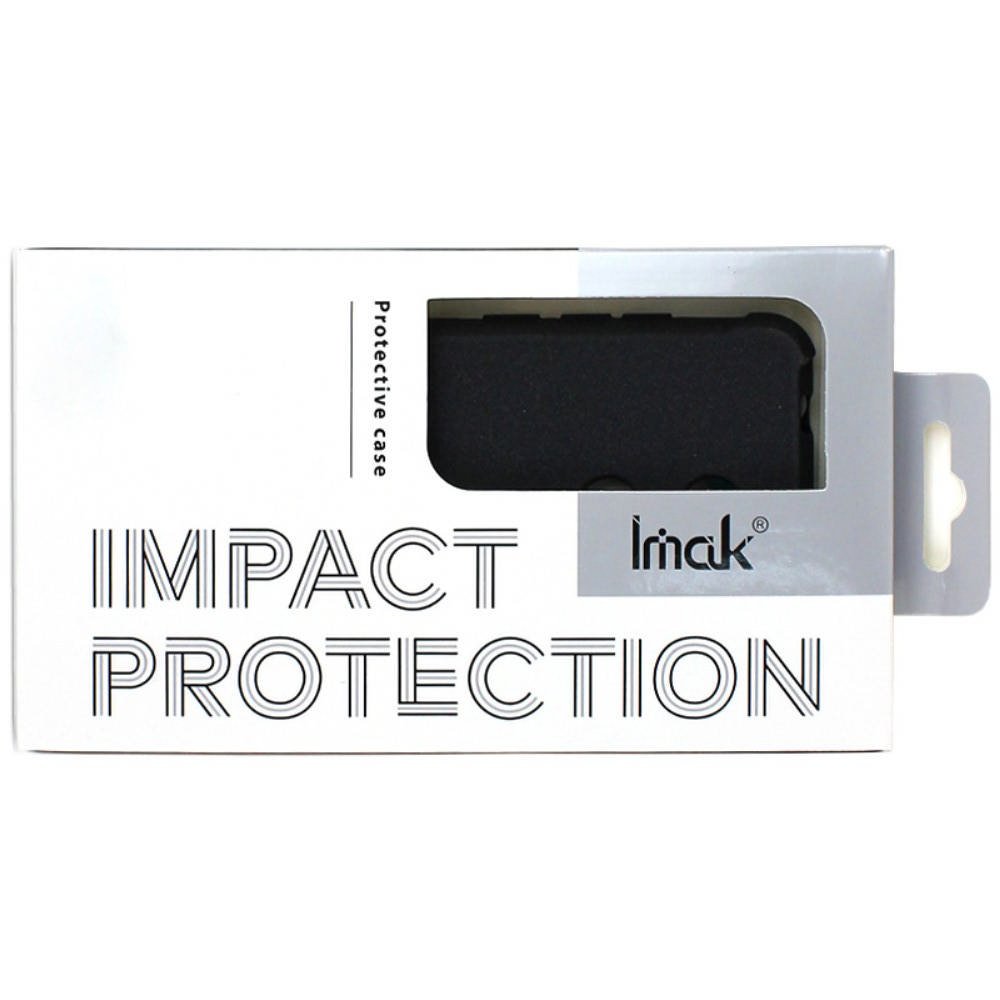 IMAK Shockproof силиконовый защитный чехол для iPhone 11 Pro песочно-черный и защитная пленка