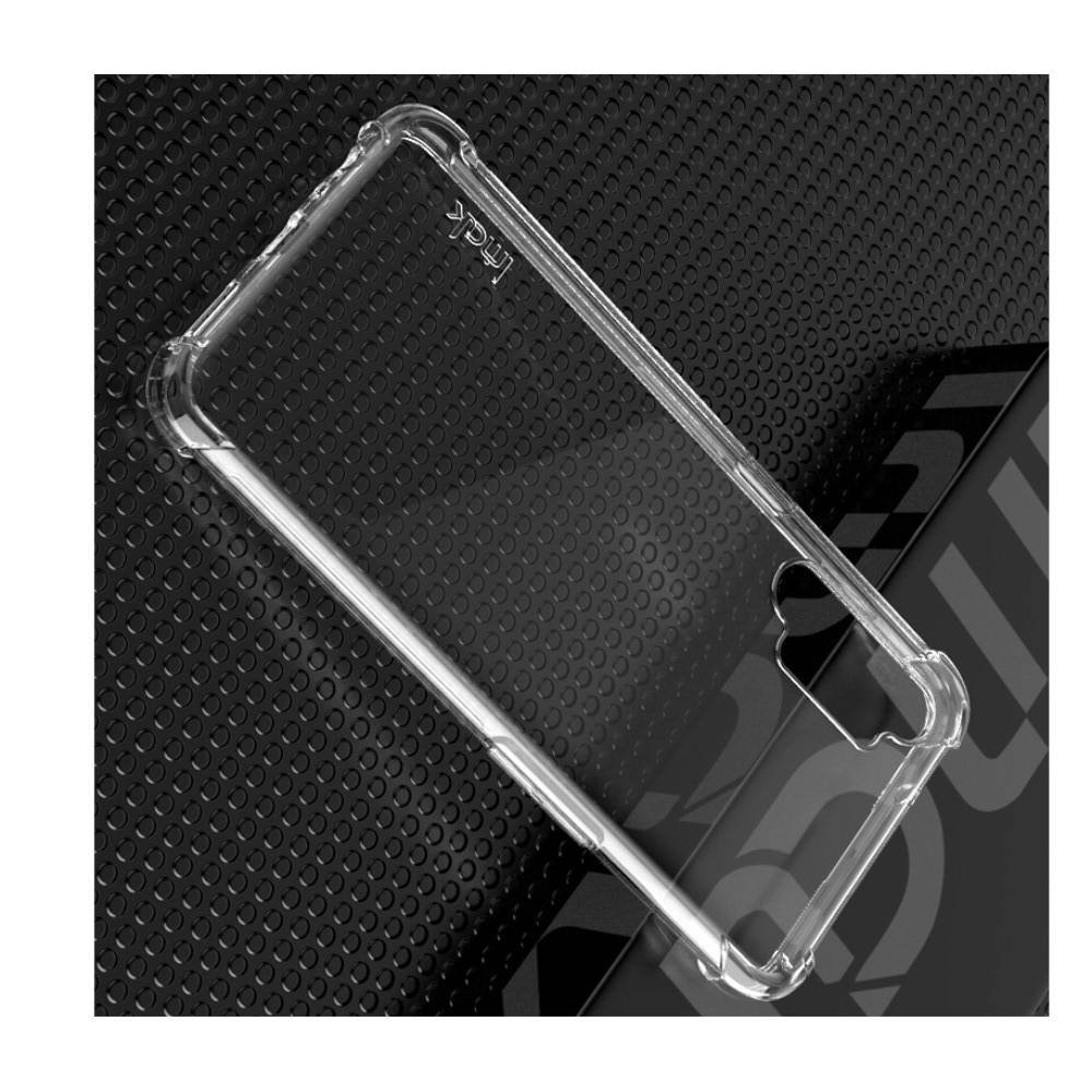 IMAK Shockproof силиконовый защитный чехол для OPPO Realme XT прозрачный и защитная пленка