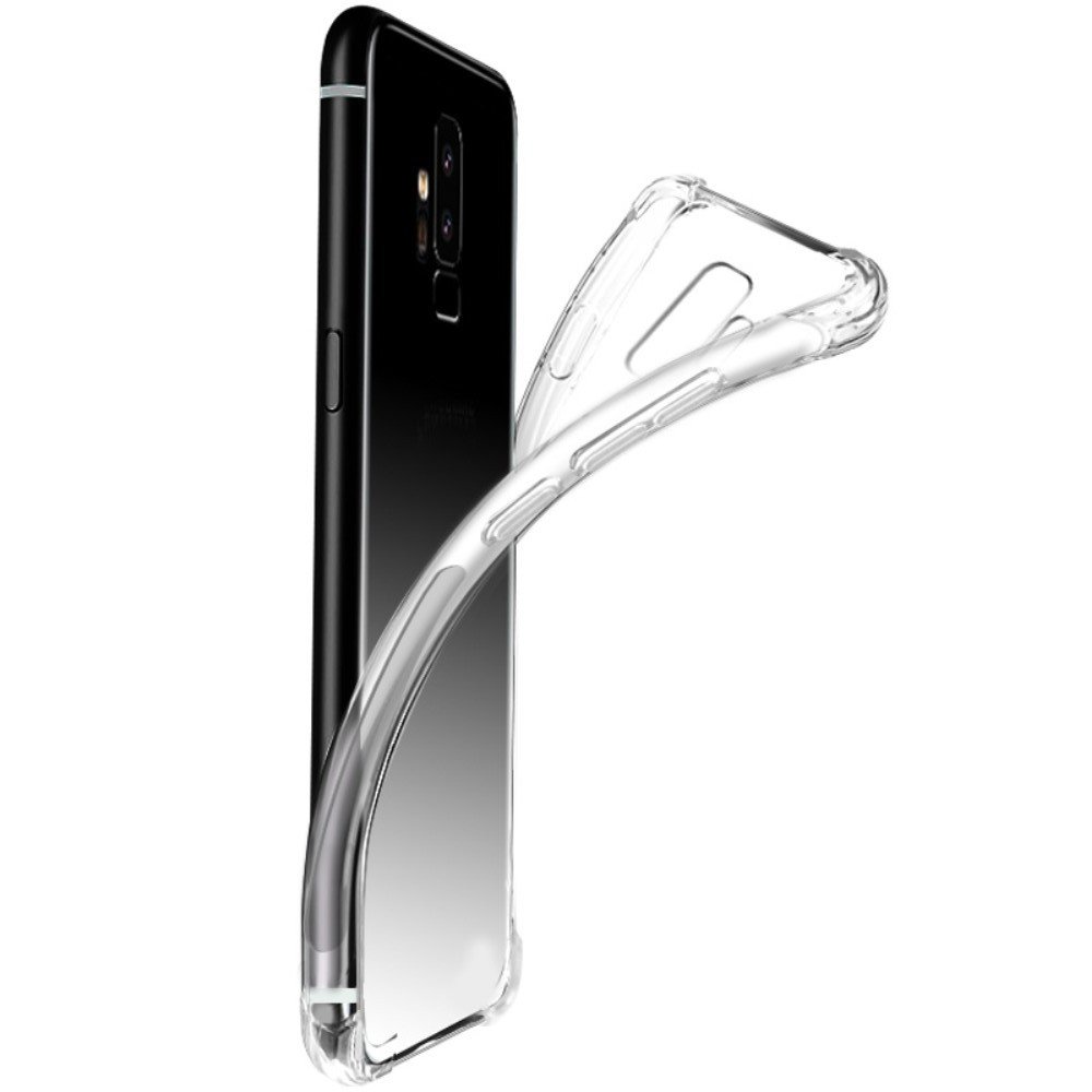 IMAK Shockproof силиконовый защитный чехол для Samsung Galaxy A10s прозрачный и защитная пленка