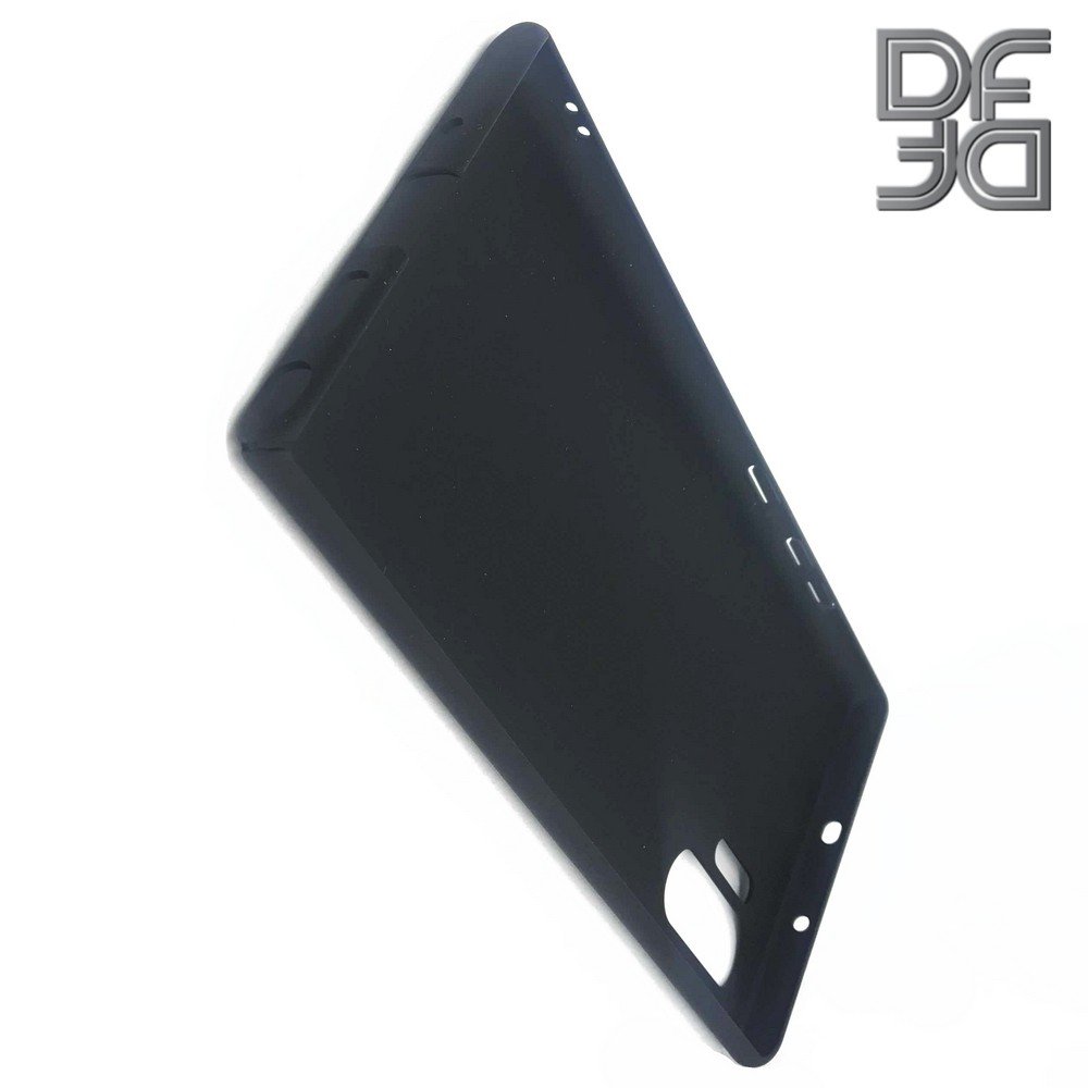 Кейс накладка DF Soft Touch для Samsung Galaxy Note 10 Plus / 10+ - Черный