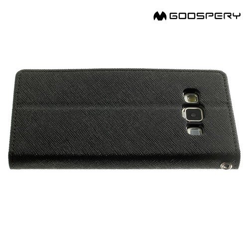 Mercury Goospery Горизонтальный чехол книжка для Samsung Galaxy A3 - Черный